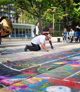 Chalk 4 Peace UN 2016