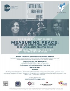 IHP Intercultural Leadership Series Peace Day Philly Flyer 8.24.15